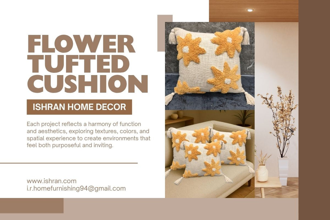 Is Flower Tufted Cushion Worth Buying? | Ishran