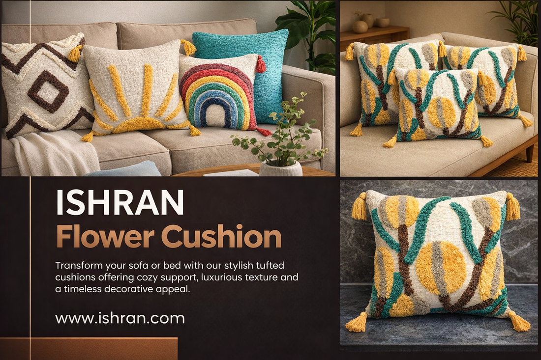 Why Choose ISHRAN Flower Cushion?