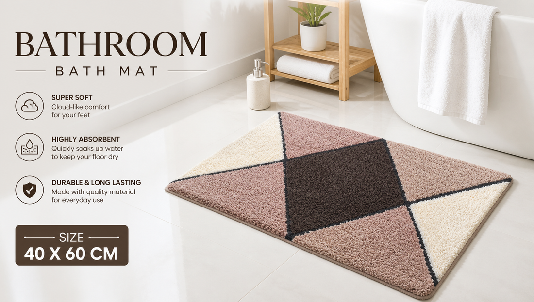 Ishran | Looking for a Soft & Absorbent 40x60 CM Bathroom Bath Mat?