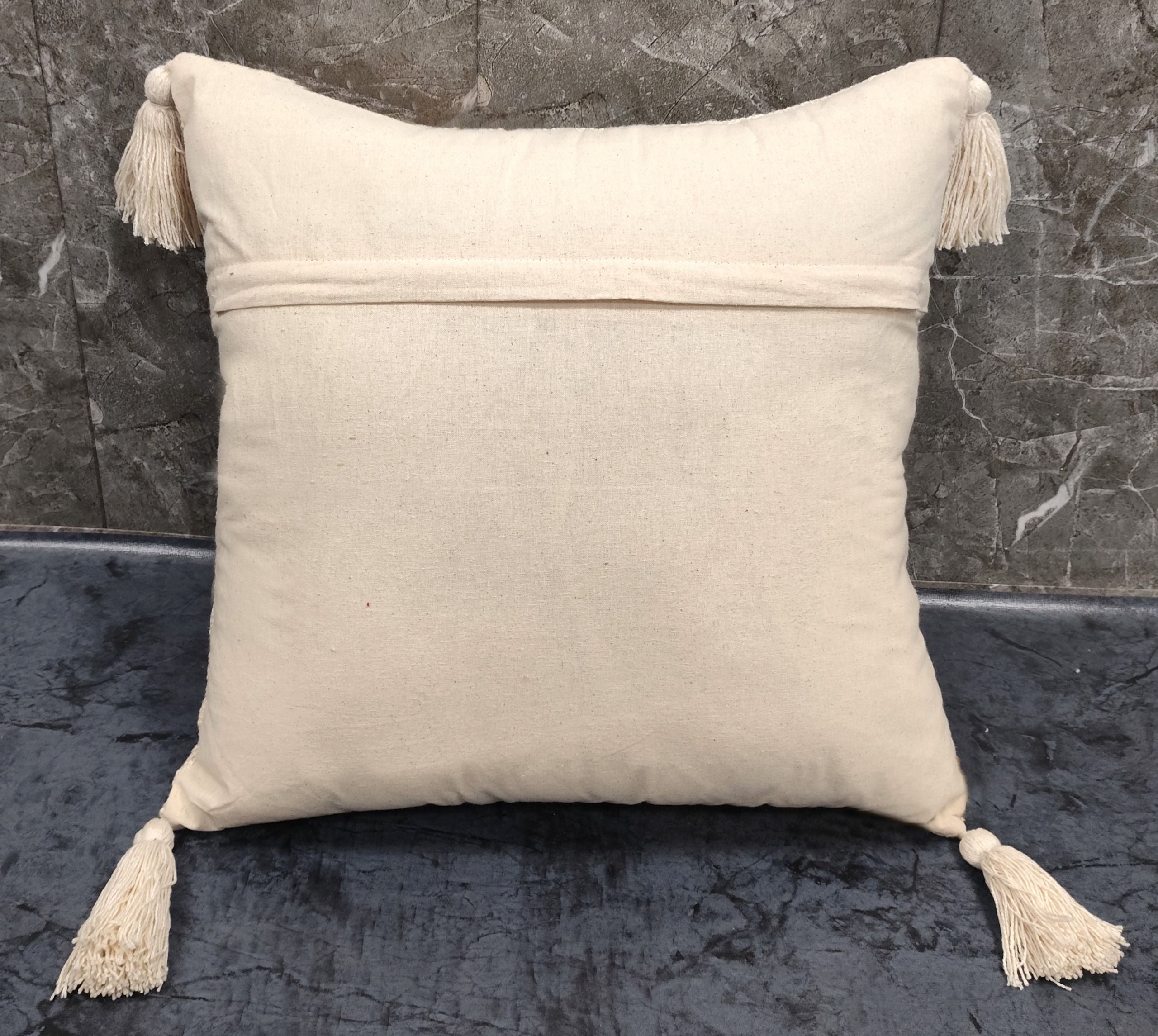 Elegant Flower Tufted Pillow Cases for Sofa and Living Room Décor
