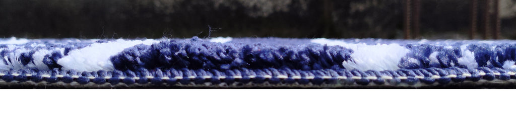 Close up microfiber bath rug doormat showing soft plush texture